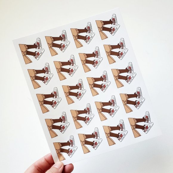 LB018.1 PoshStyle Sneaker Sticker [Price Firm] - Picture 3 of 8